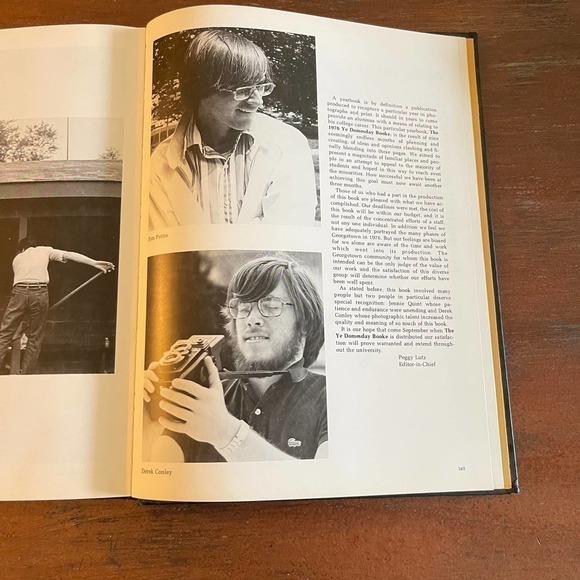 Ye Domesday Booke 1976 Georgetown University Illustrated Hard Cover - Picture 10 of 10